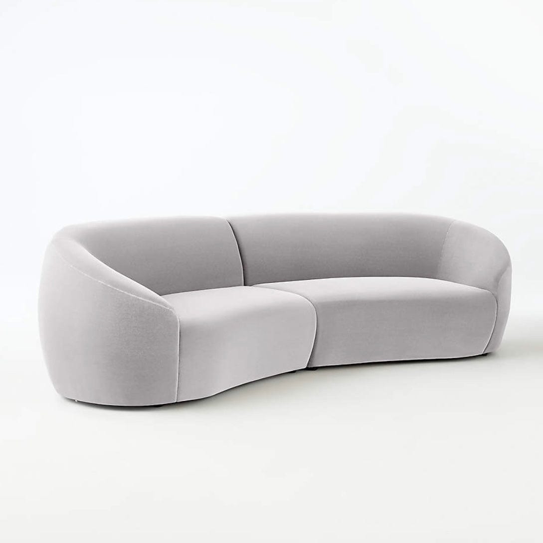 Home Atelier Tara Boucle Curve Sofa