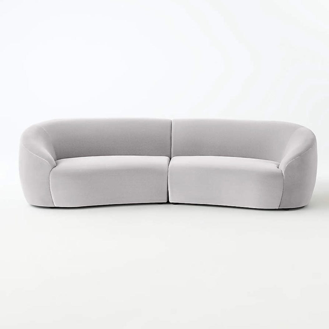 Home Atelier Tara Boucle Curve Sofa