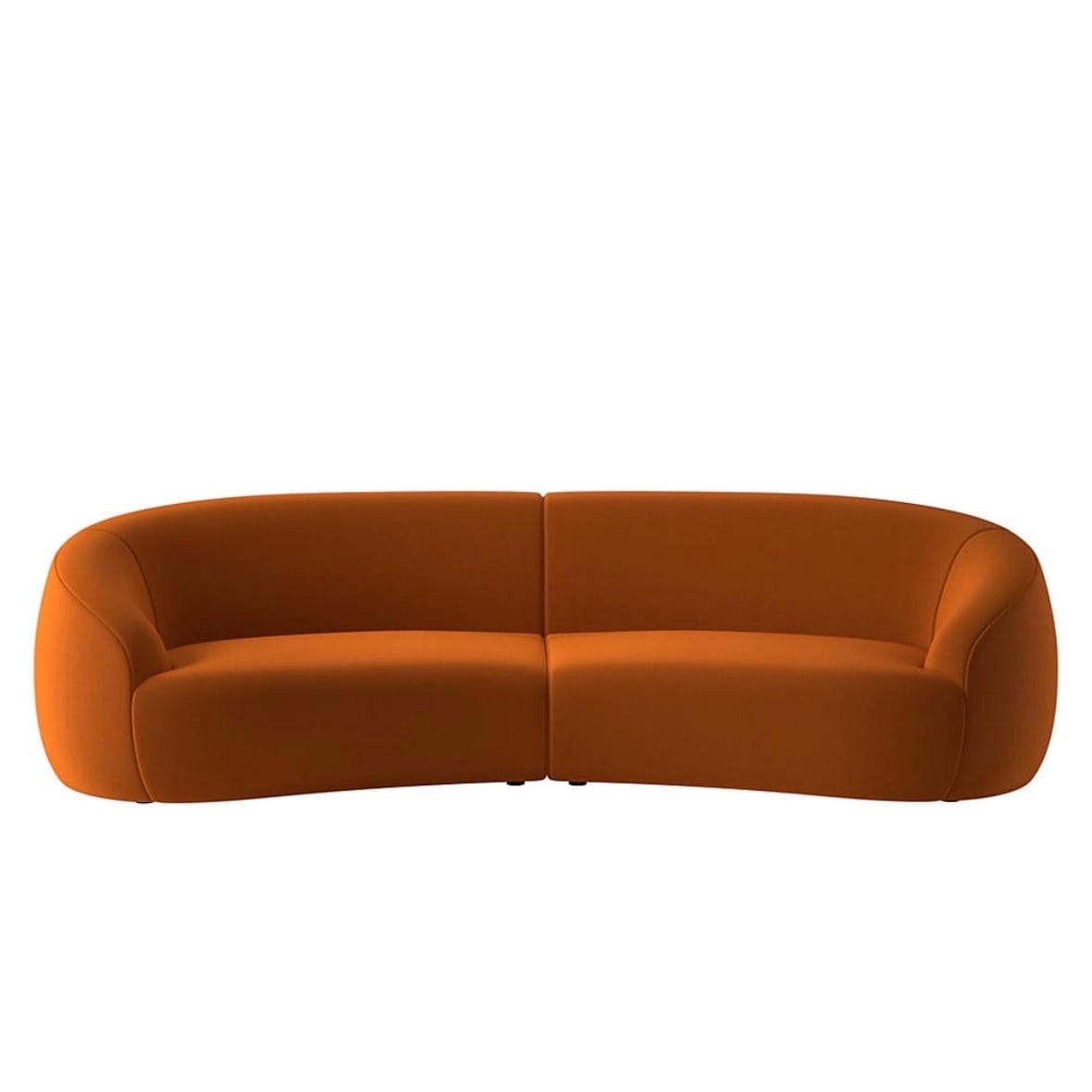 Home Atelier Tara Boucle Curve Sofa