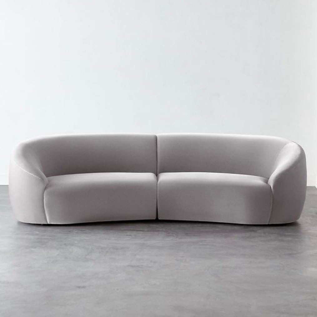 Home Atelier Tara Boucle Curve Sofa