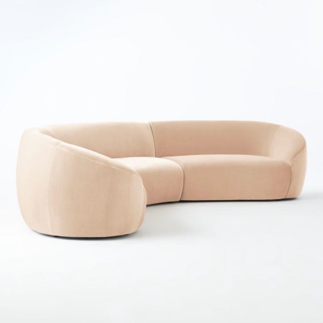 Home Atelier Tara Boucle Curve Sofa