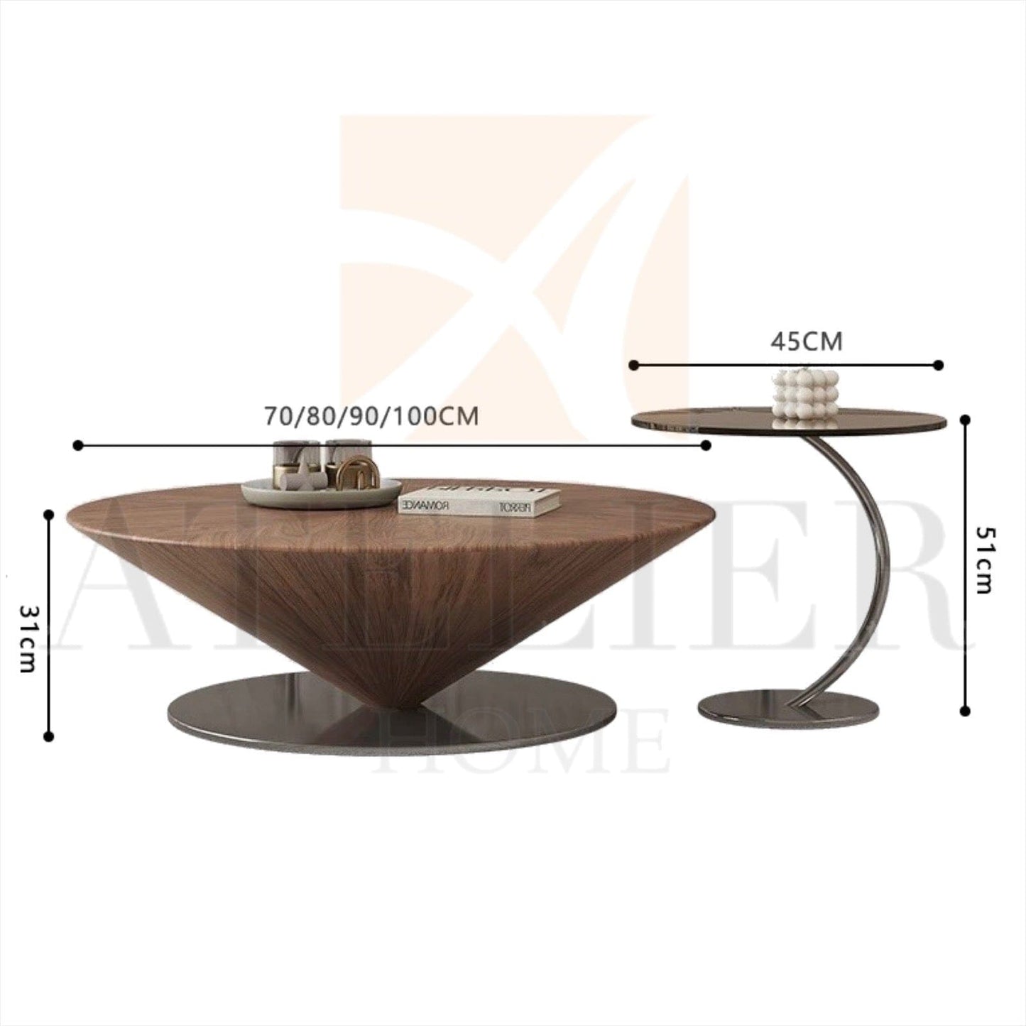 Home Atelier Tecan Round Coffee Table