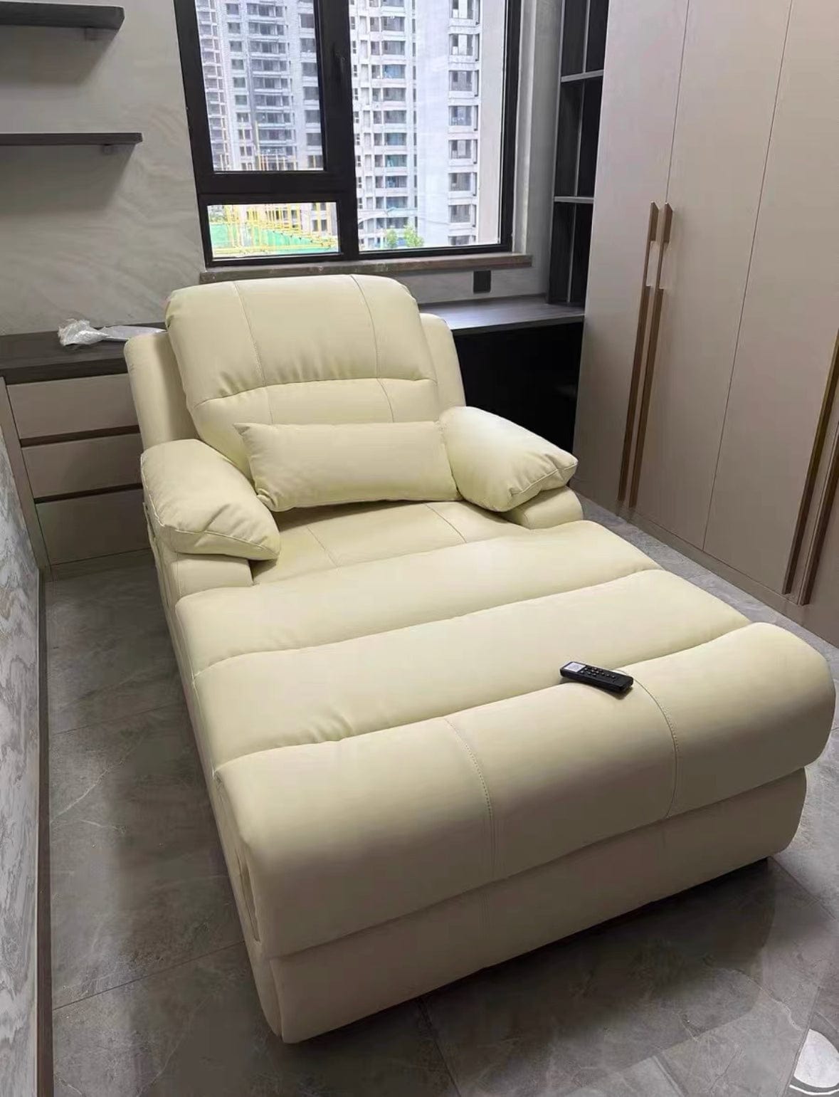 Home Atelier Tenessy 180 degree Electric Recliner Lounge Sofa Bed