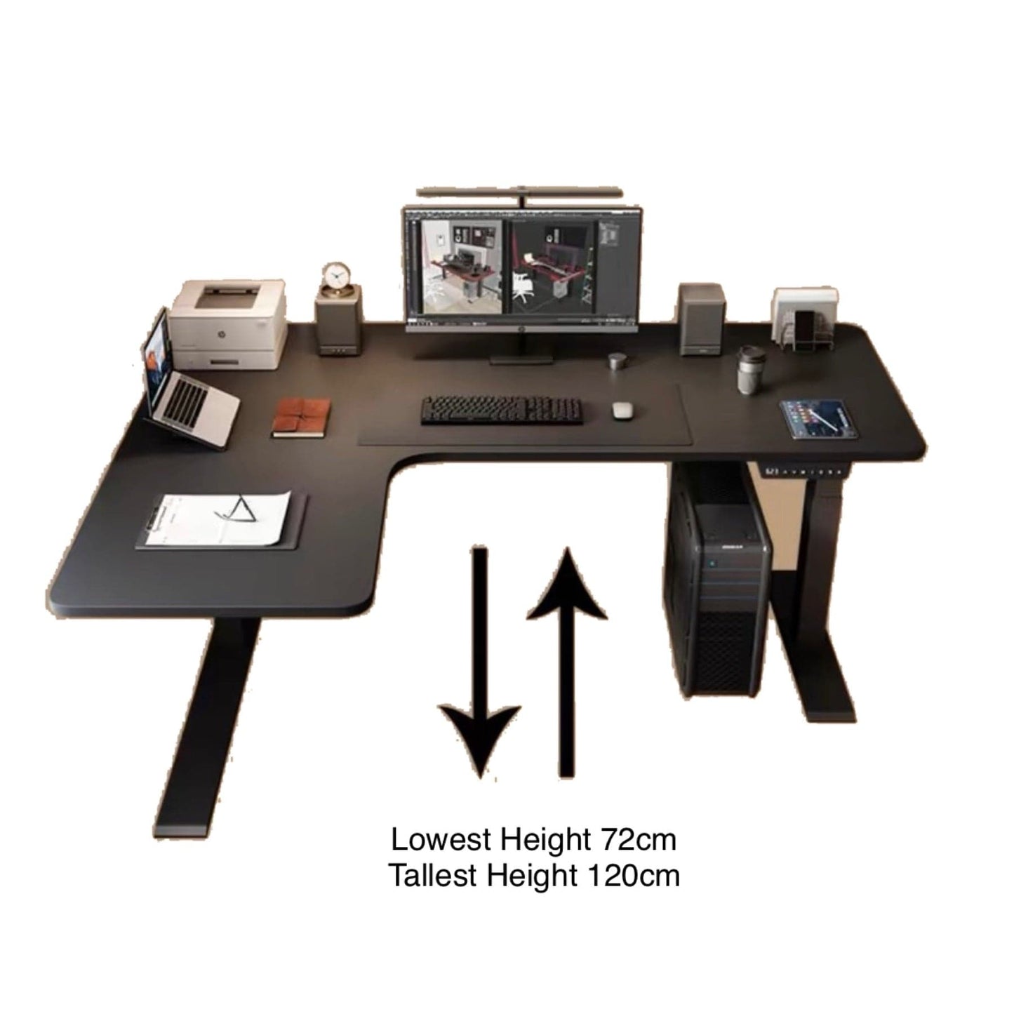 Home Atelier Tenor Extendable Study Table