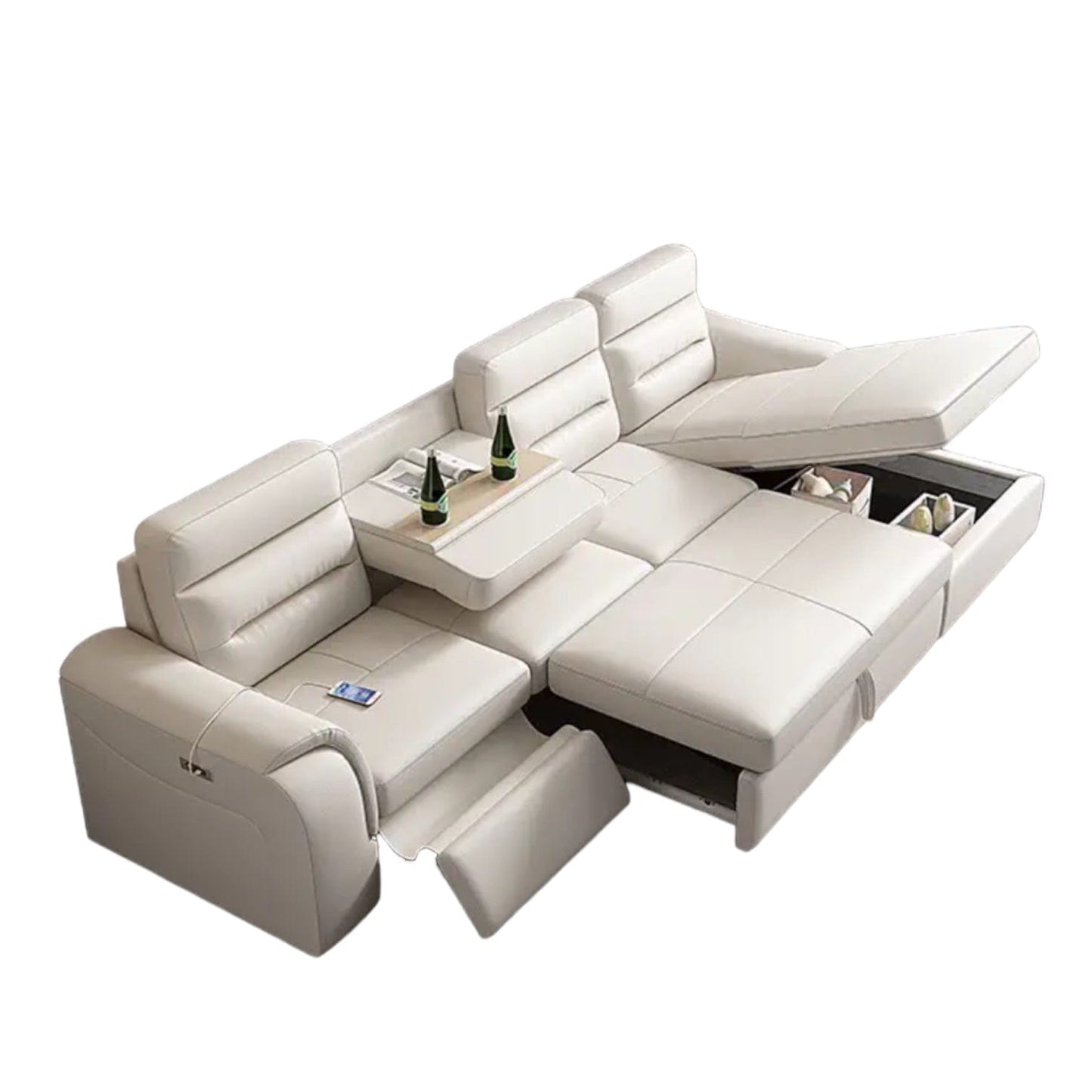 Home Atelier Terra Sofa Bed with Electric Recliner