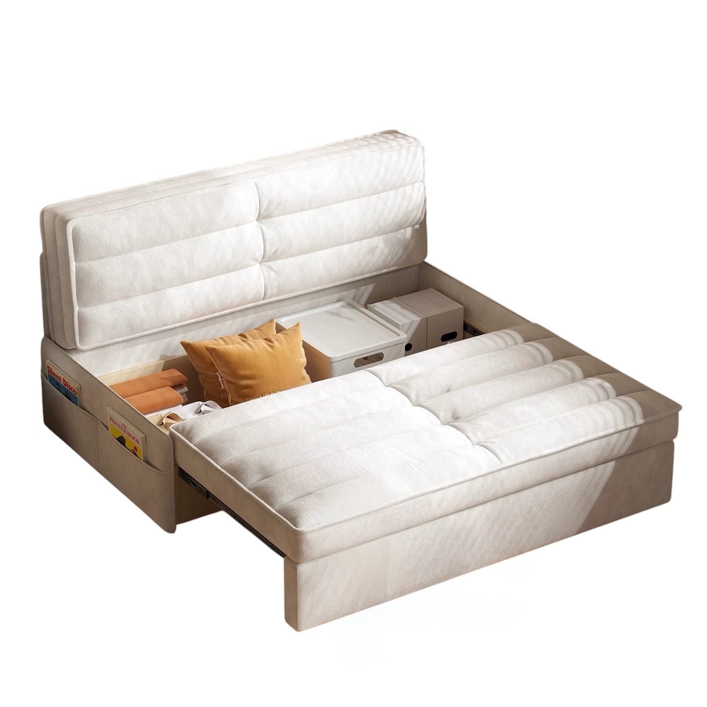 Home Atelier Terraz Scratch Resistant Storage Sofa Bed (Copy)