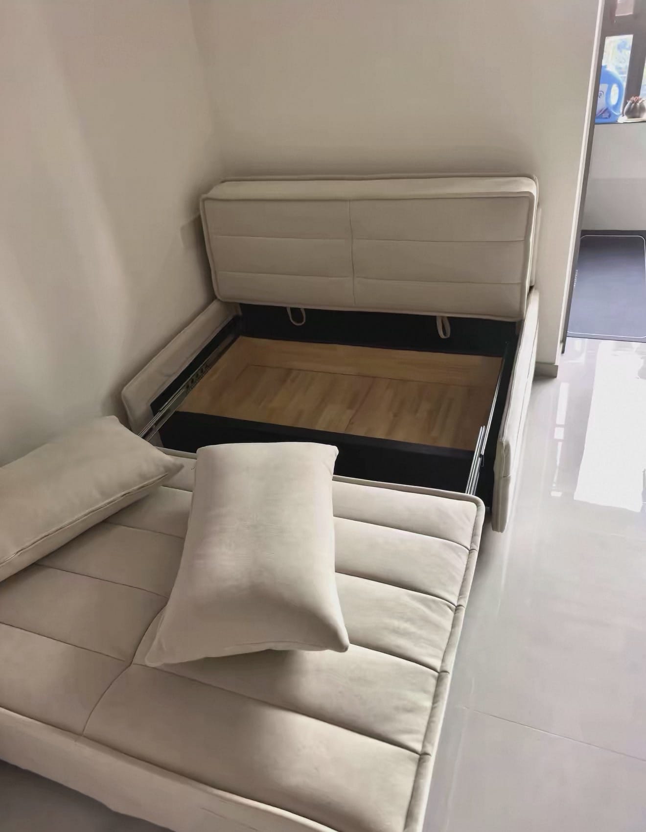 Home Atelier Terraz Scratch Resistant Storage Sofa Bed (Copy)