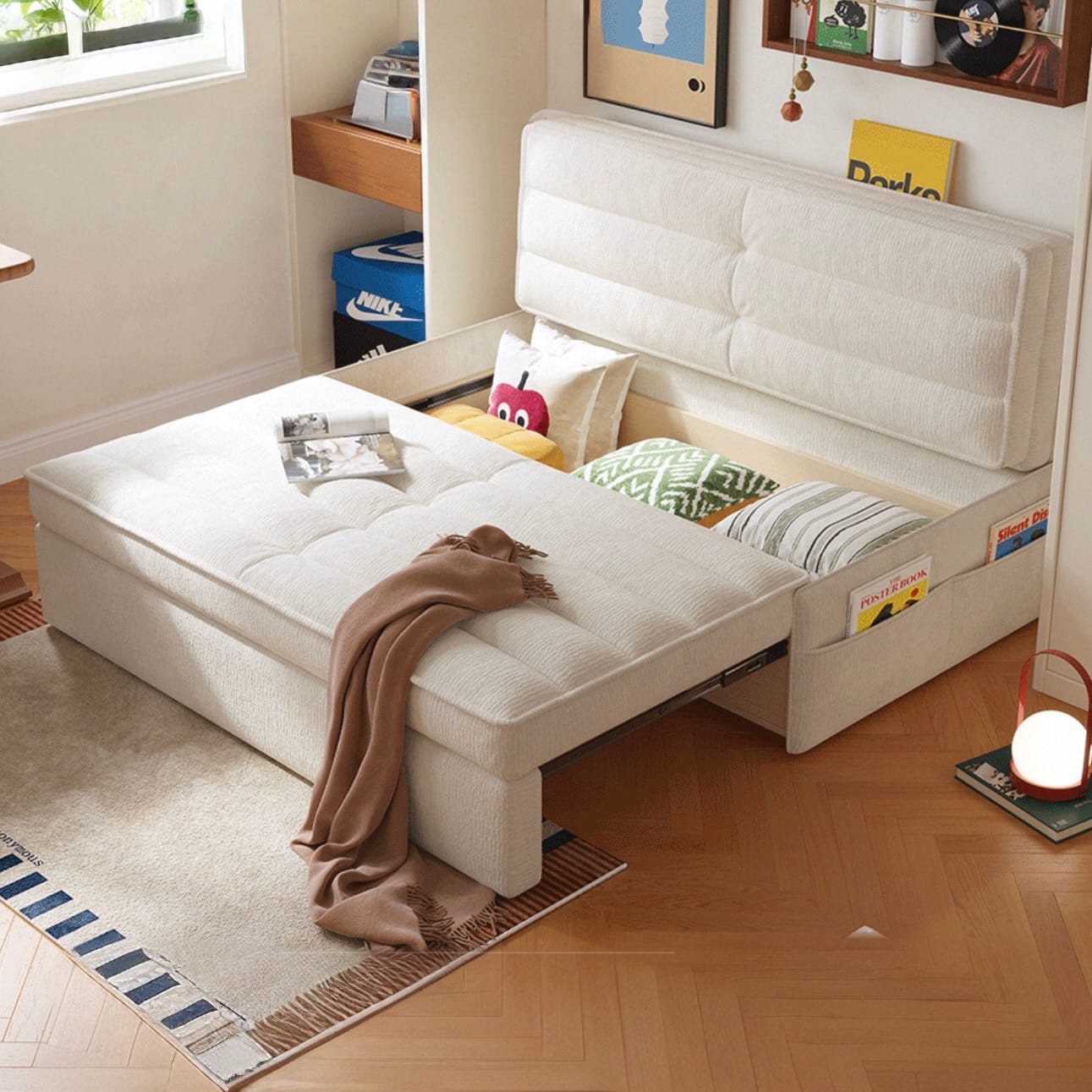 Home Atelier Terraz Scratch Resistant Storage Sofa Bed (Copy)