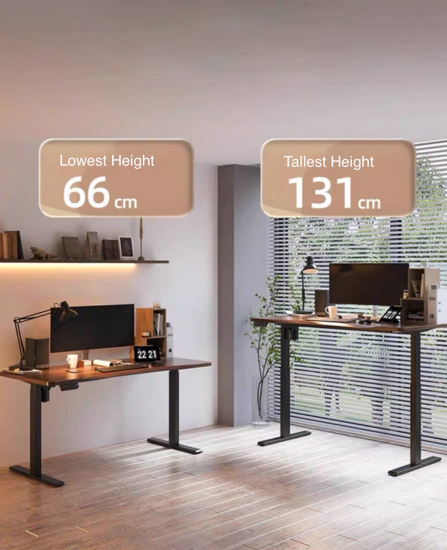 Home Atelier Tesal Extendable Study Table