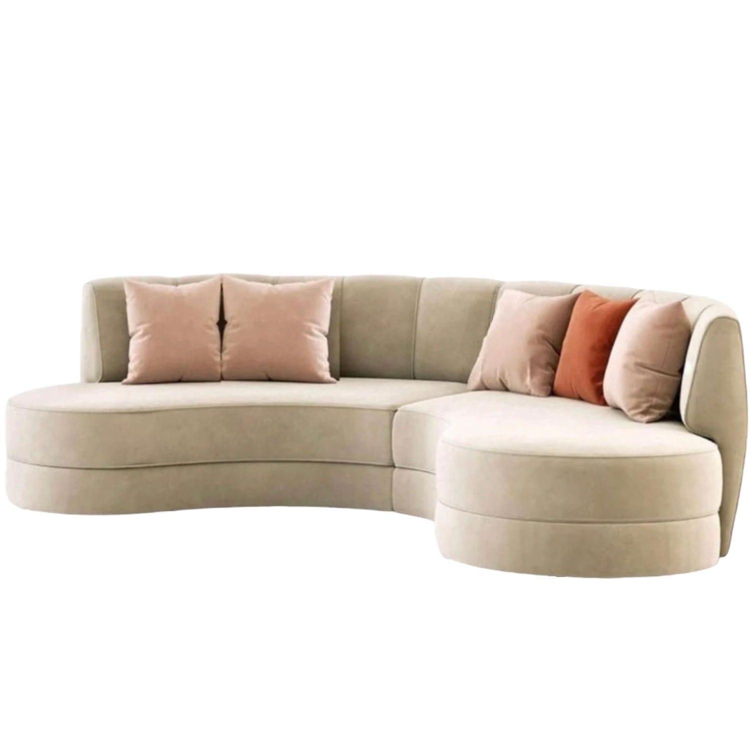 Home Atelier Tesarina Scratch Resistant Curve Sofa