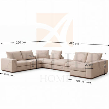 Home Atelier Tess Sectional Sofa
