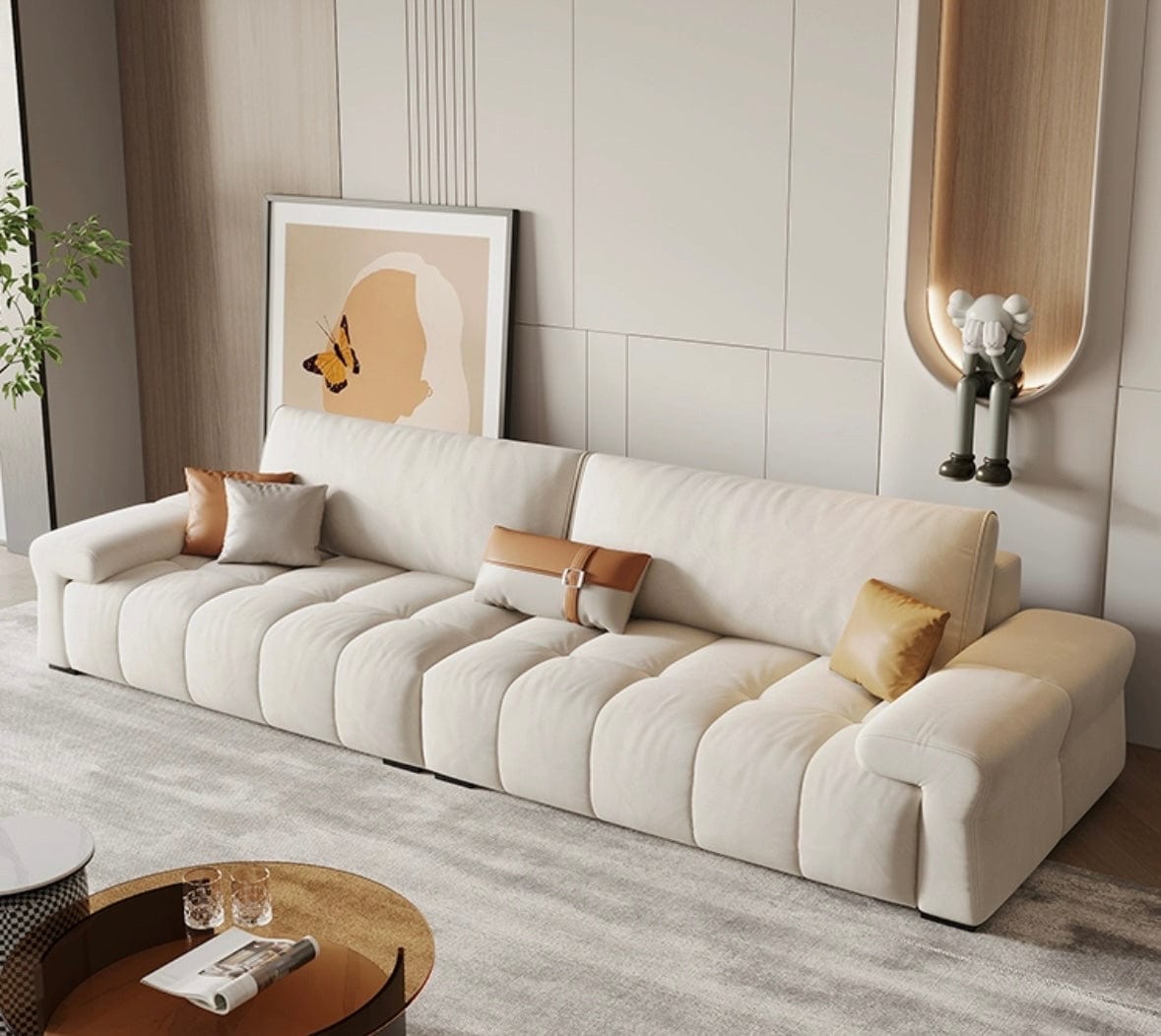 Home Atelier Theo Sectional Scratch Resistant Sofa