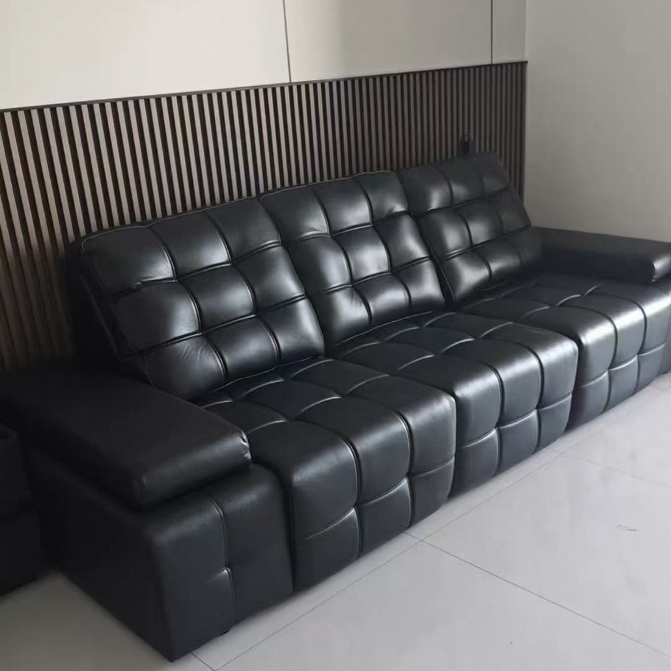 Home Atelier Thomson Scratch Resistant Electric Motorized Leather Sofa Bed (Copy)