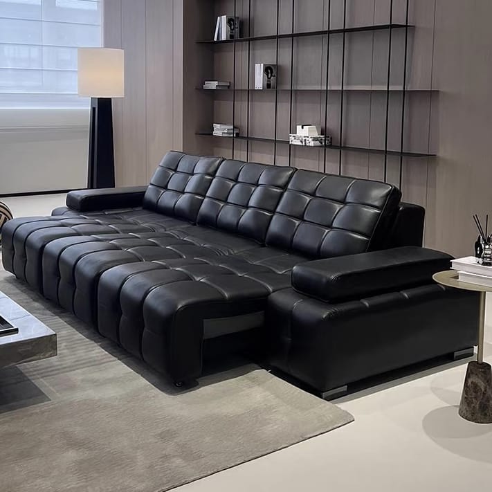 Home Atelier Thomson Scratch Resistant Electric Motorized Leather Sofa Bed (Copy)