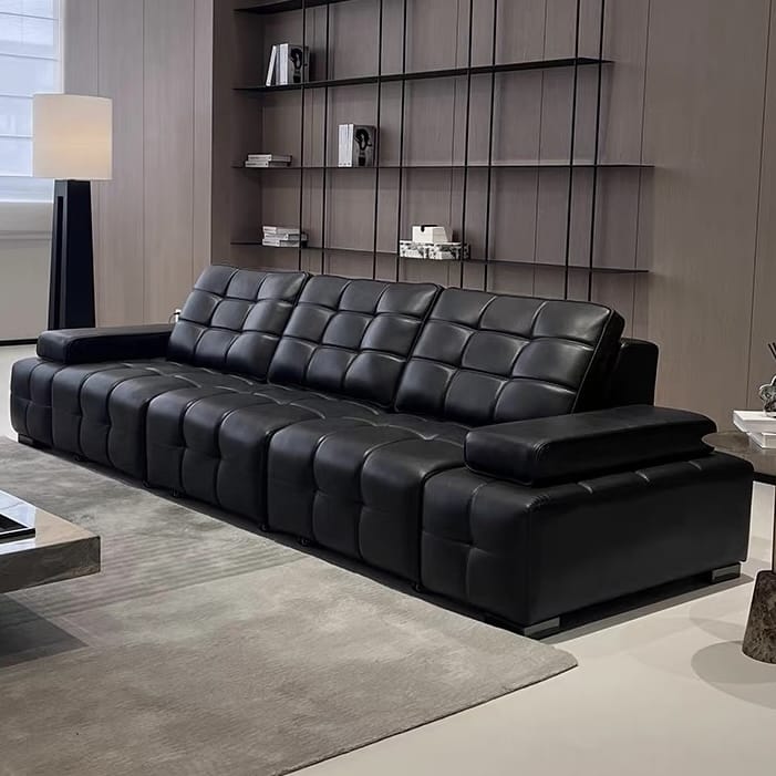 Home Atelier Thomson Scratch Resistant Electric Motorized Leather Sofa Bed (Copy)