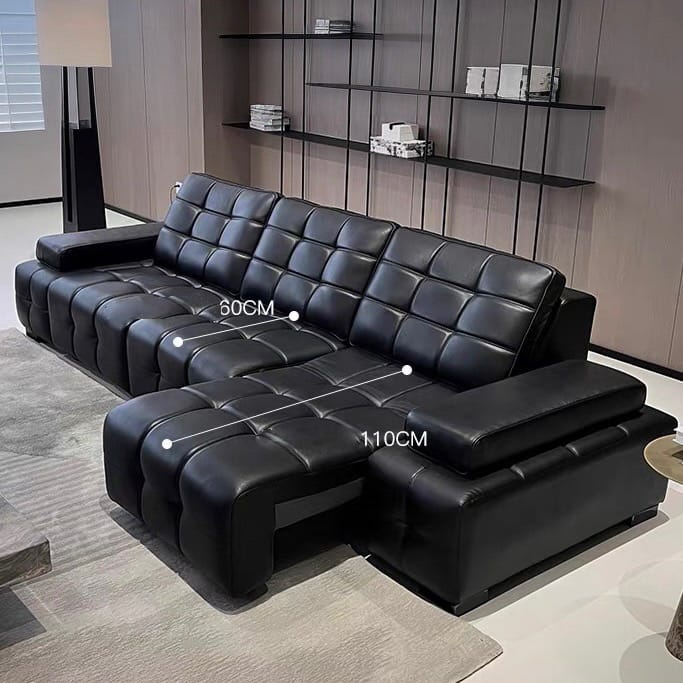 Home Atelier Thomson Scratch Resistant Electric Motorized Leather Sofa Bed (Copy)