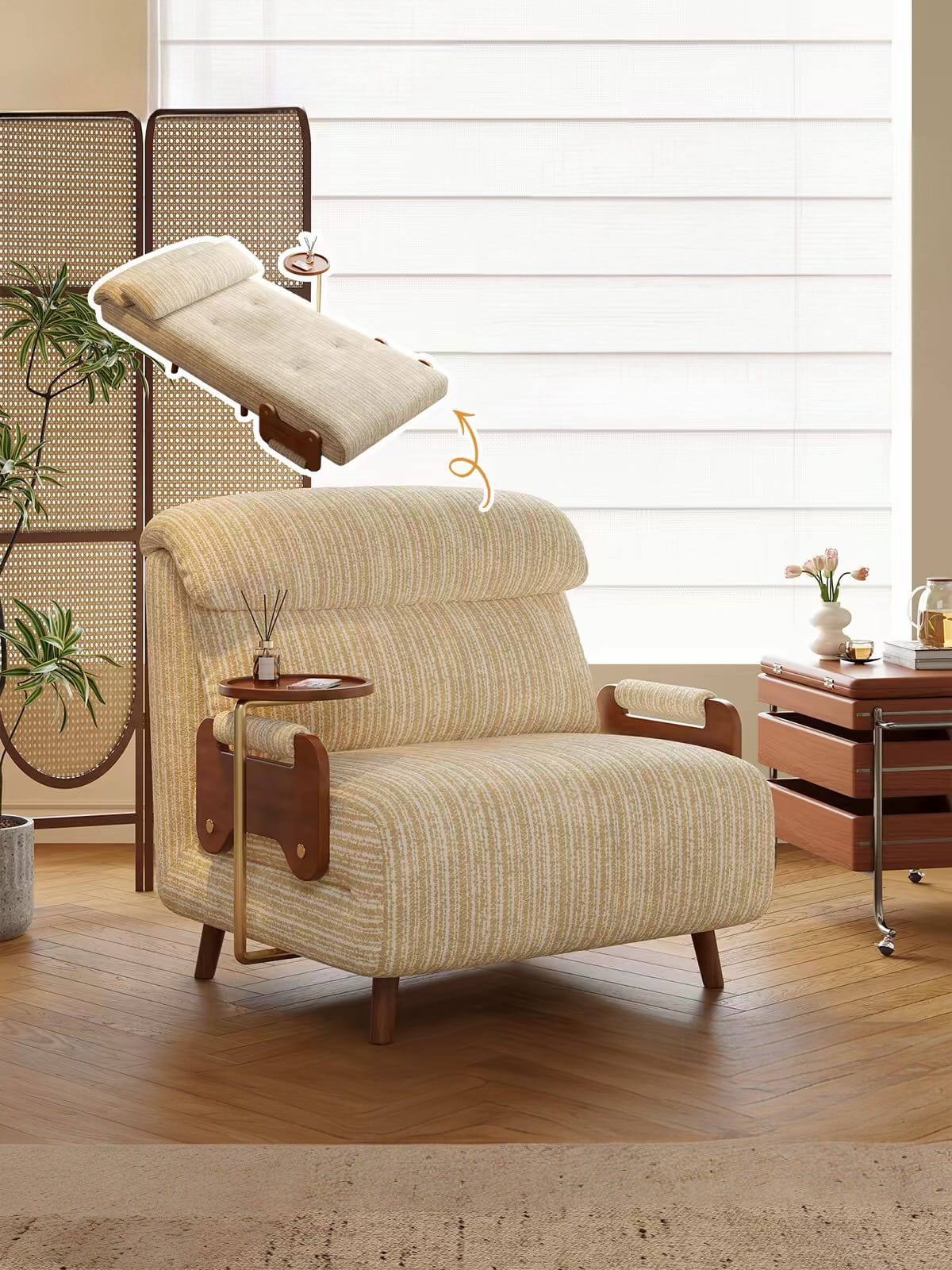 Home Atelier Todo Foldable Sofa Bed with Coffee Table