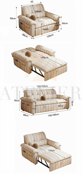 Home Atelier Toma Sofa Bed (Copy 4)