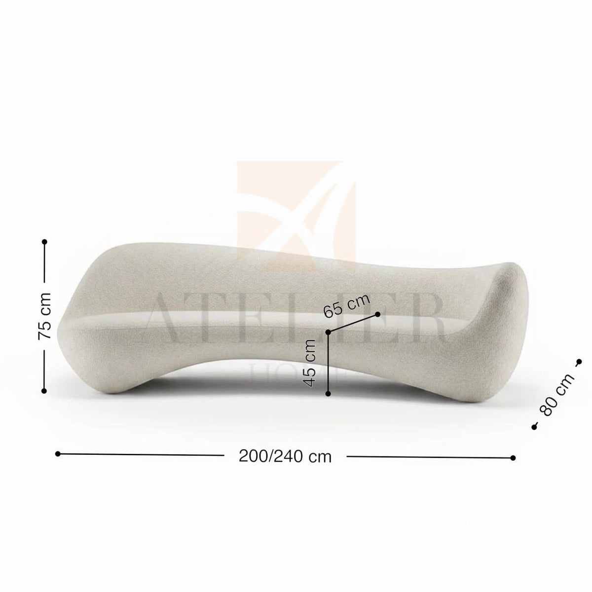 Home Atelier Tracott Curve Sofa