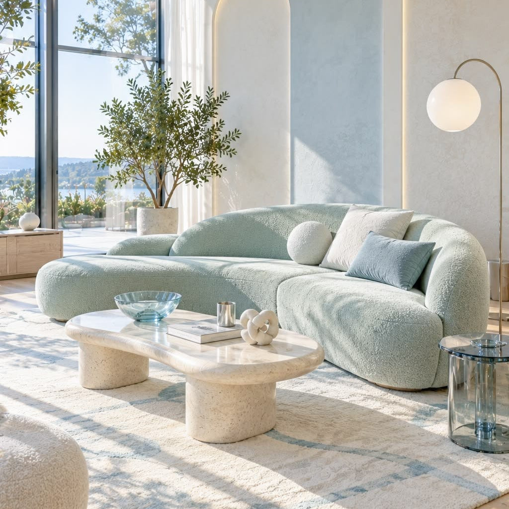 Home Atelier Trevin Scratch Resistant Curve Sofa (Copy 17)