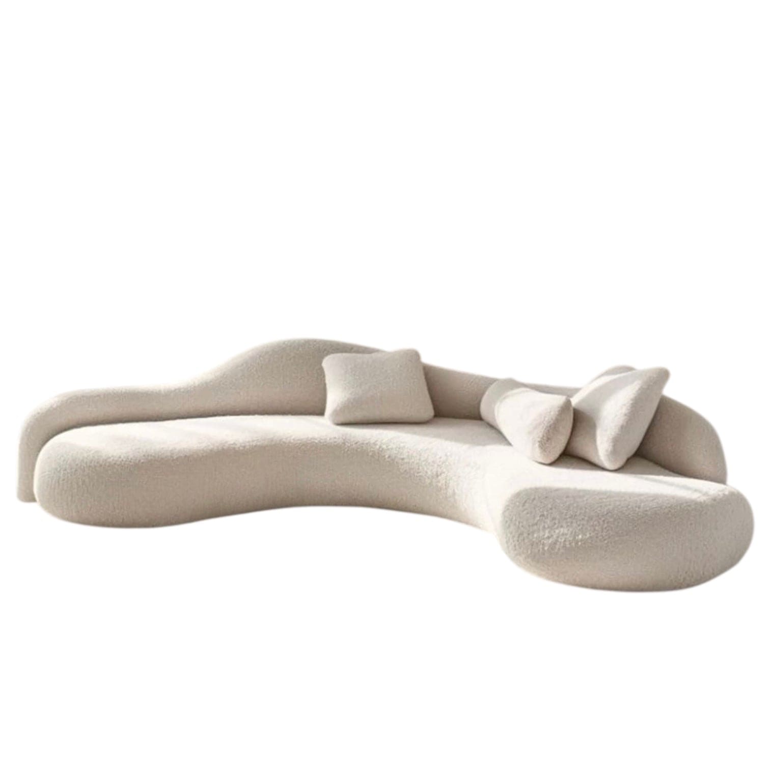Home Atelier Trilium Performance Boucle Curve Sofa