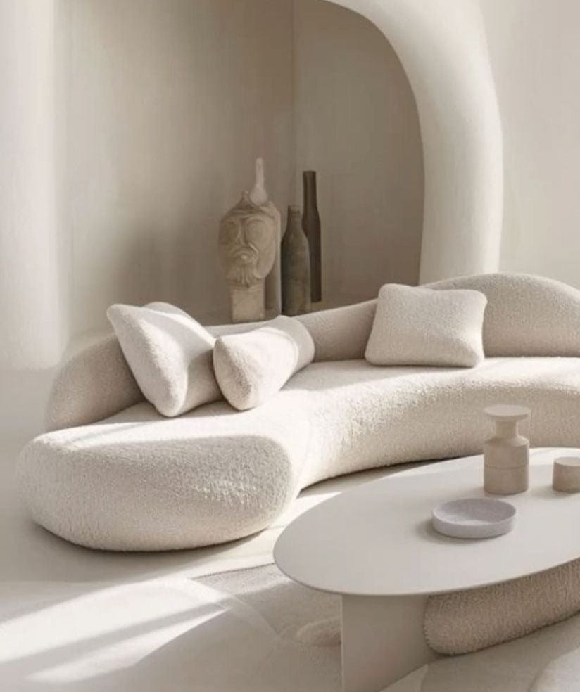 Home Atelier Trilium Performance Boucle Curve Sofa