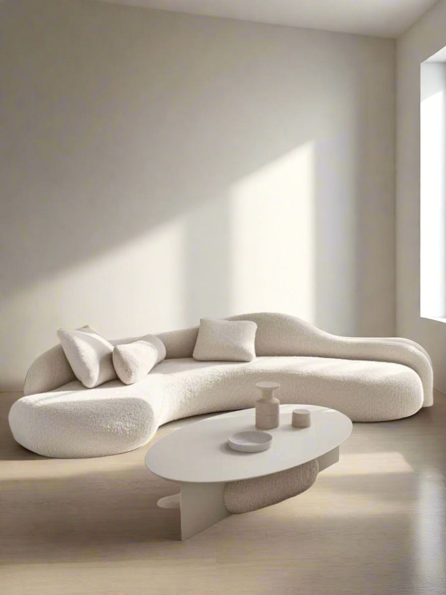 Home Atelier Trilium Performance Boucle Curve Sofa