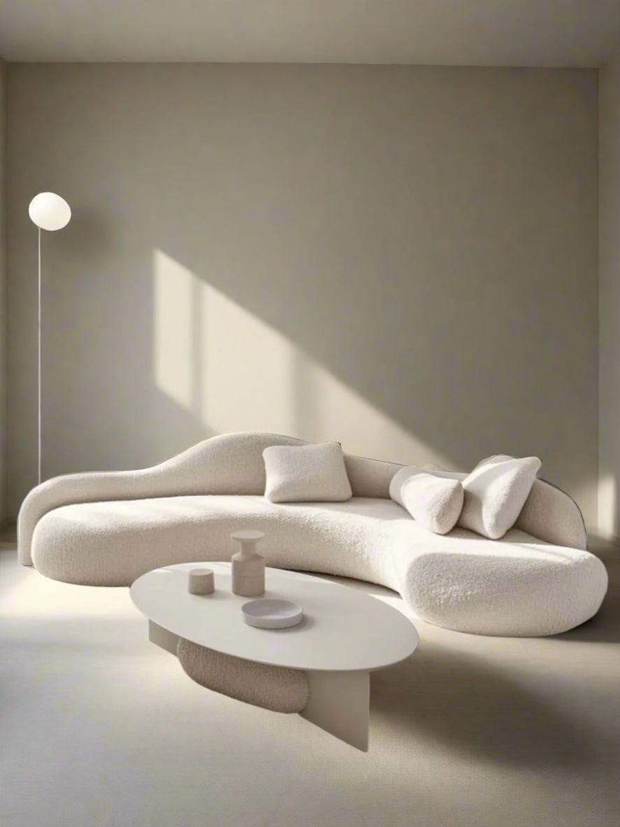 Home Atelier Trilium Performance Boucle Curve Sofa