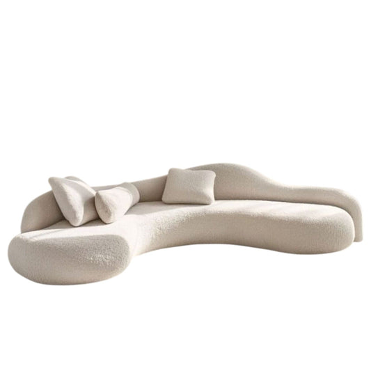 Home Atelier Trilium Performance Boucle Curve Sofa