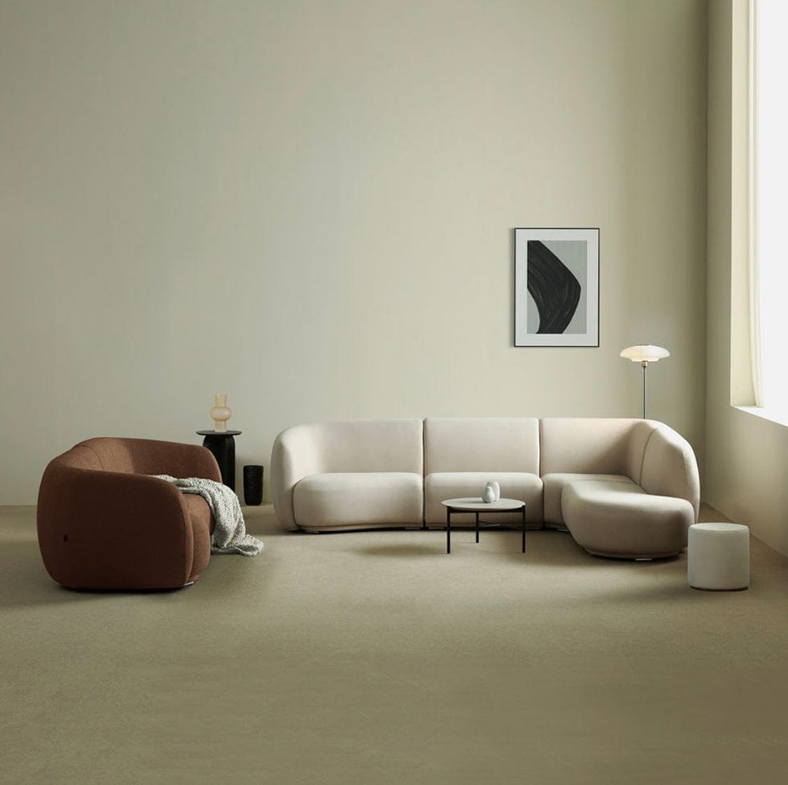 Home Atelier Triscia Performance Boucle Sofa