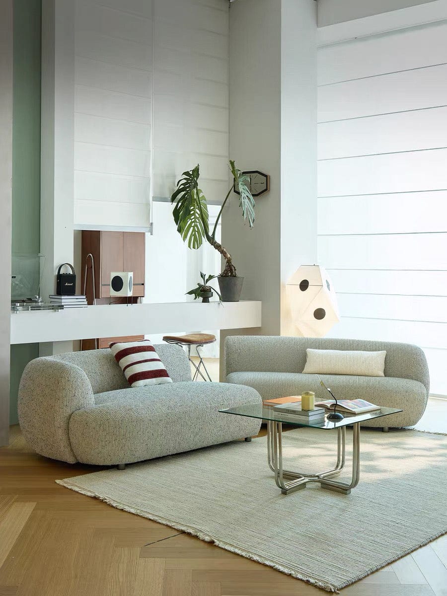 Home Atelier Tusca Performance Boucle Sectional Curve Sofa