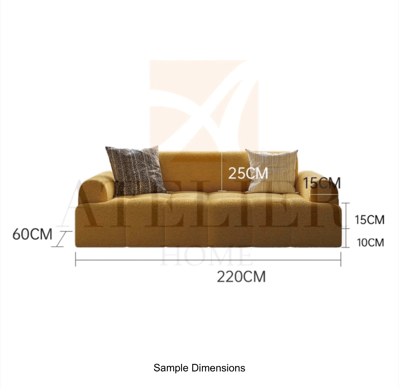 Home Atelier Tyler Customise Bay Window Sofa