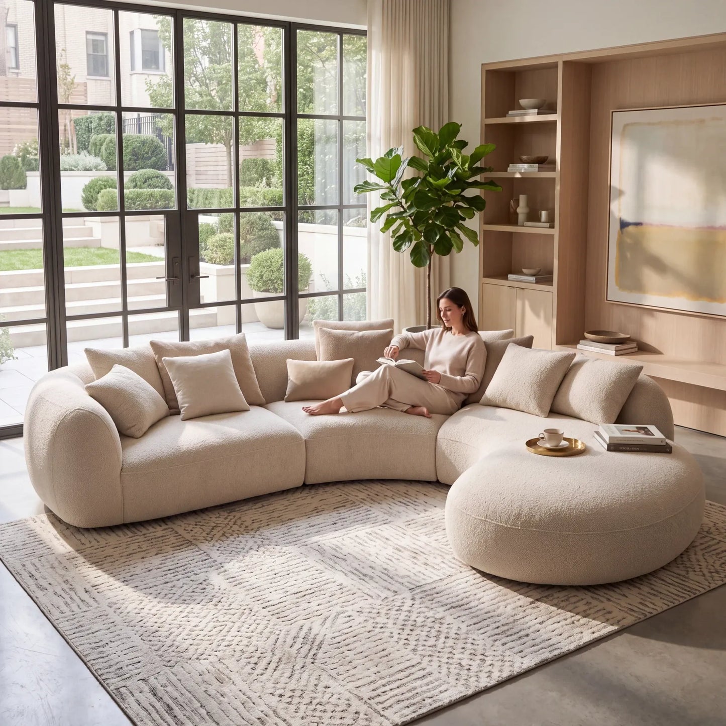 Home Atelier Usain Modern Sectional Sofa for Living Room (Copy 11)