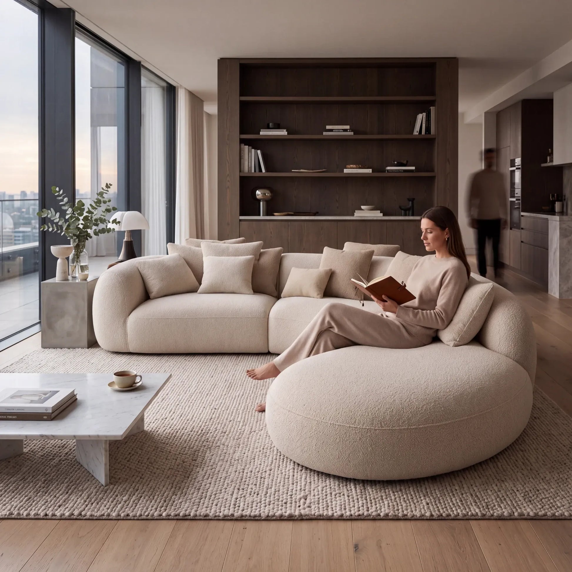 Home Atelier Usain Modern Sectional Sofa for Living Room (Copy 11)