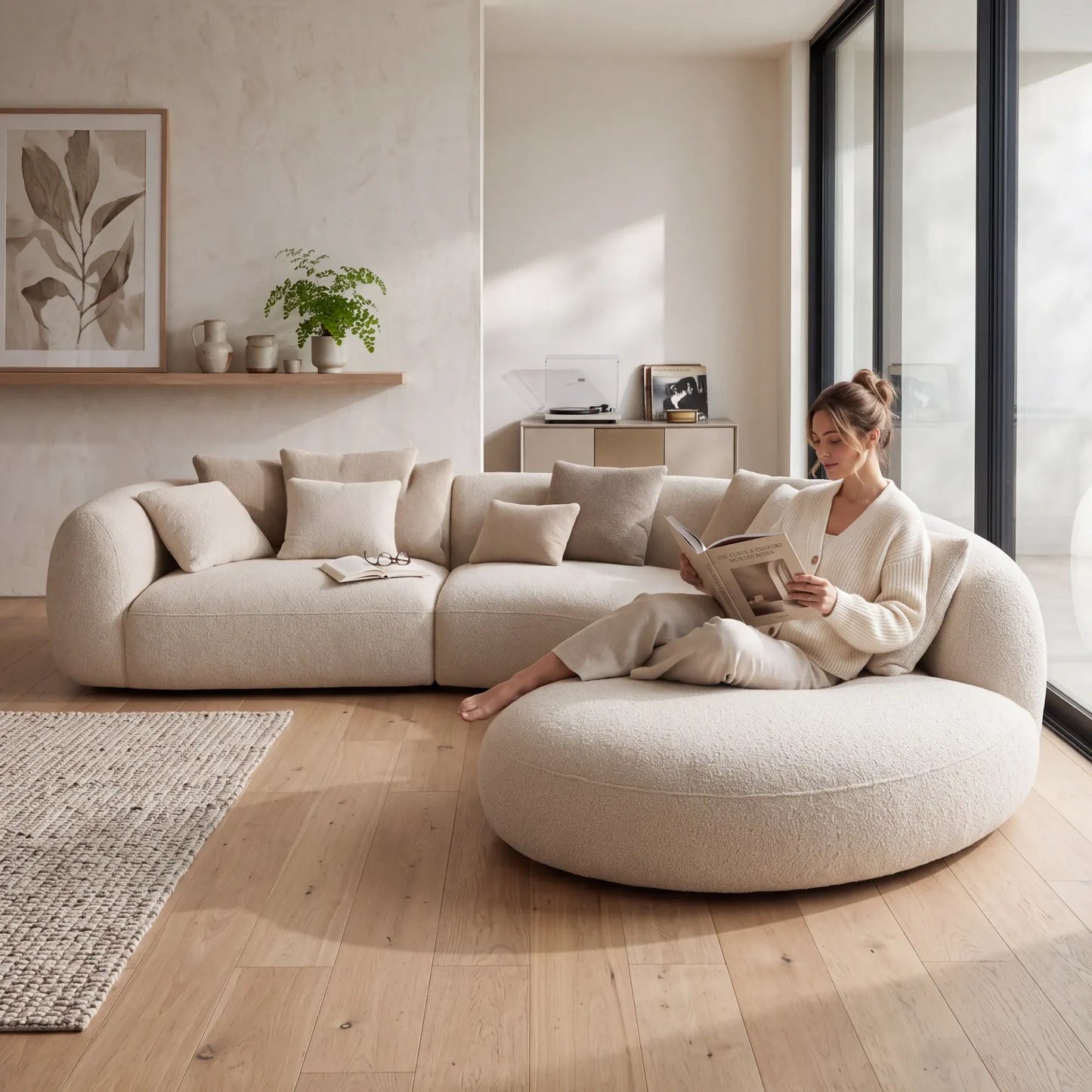 Home Atelier Usain Modern Sectional Sofa for Living Room (Copy 11)