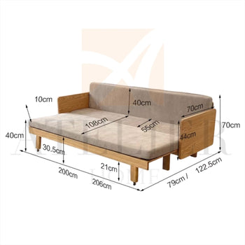 Home Atelier Vanya Sofa Bed (Copy)