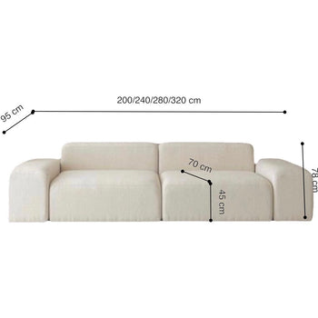 Home Atelier Vera Performance Boucle Sofa