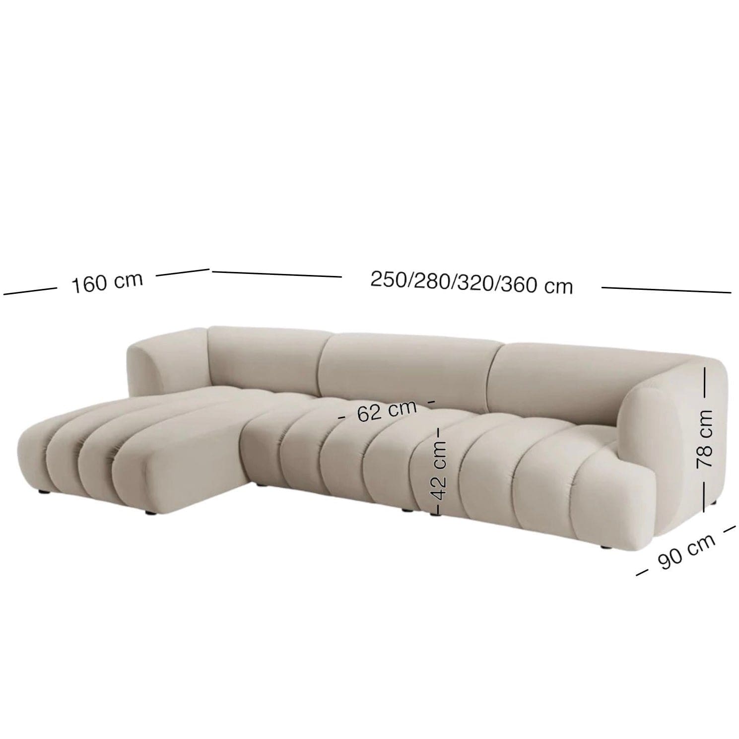 Home Atelier Vermont Curve Sofa