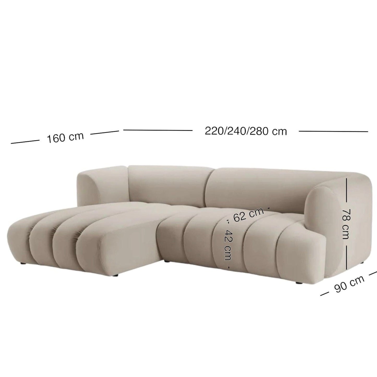 Home Atelier Vermont Curve Sofa