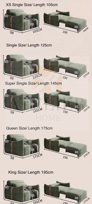 Home Atelier Victoria Electric Sofa Bed