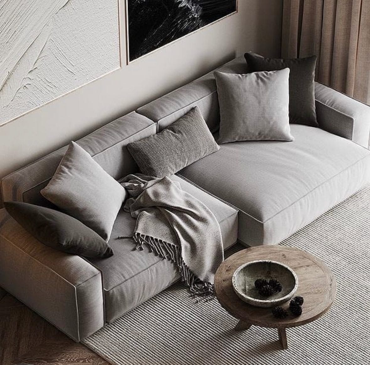 Home Atelier Vinco Scratch Resistant Sofa