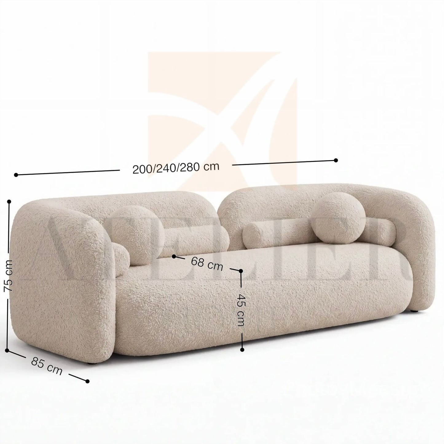 Home Atelier Warren Modern Sectional Sofa for Living Room (Copy 10)