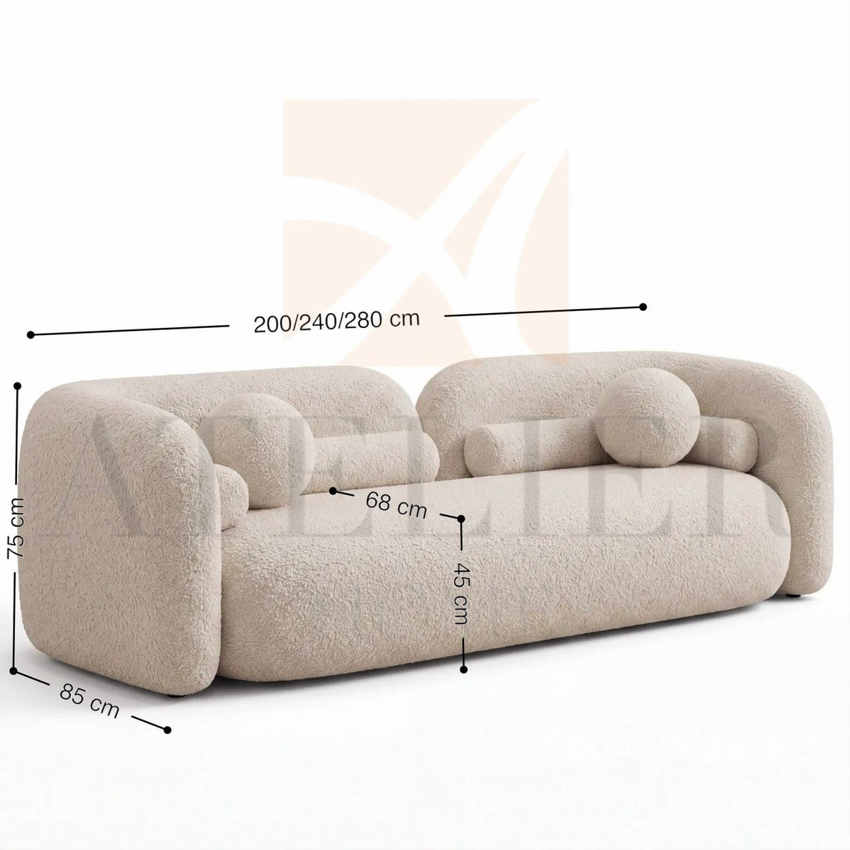 Home Atelier Warren Modern Sectional Sofa for Living Room (Copy 10)