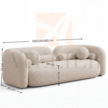 Home Atelier Warren Modern Sectional Sofa for Living Room (Copy 10)