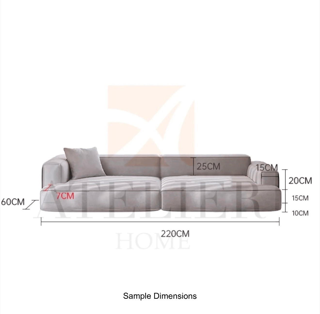 Home Atelier Westin Customise Bay Window Sofa