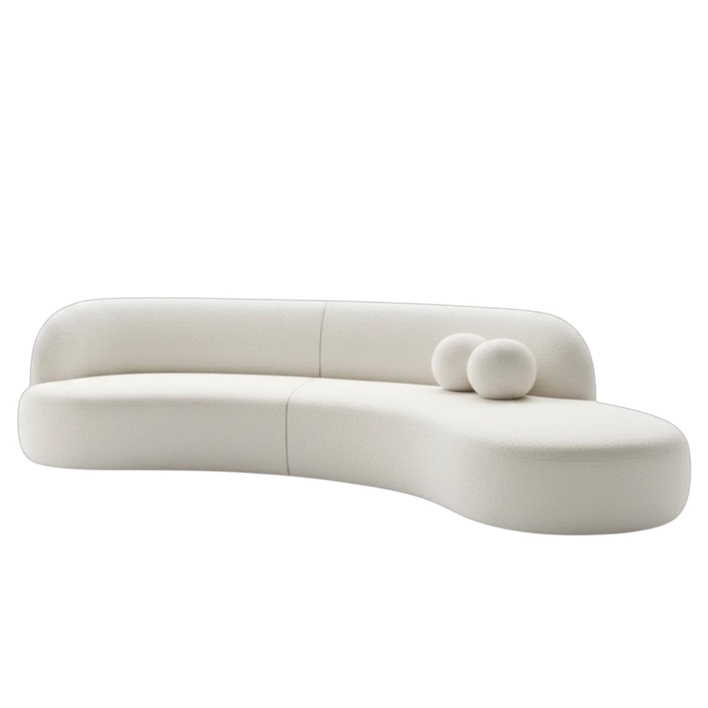Home Atelier Weston Performance Boucle Curve Sofa