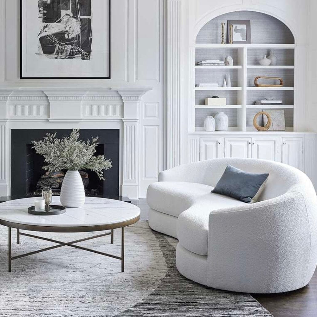 Home Atelier Wilmer Performance Boucle Curve Sofa