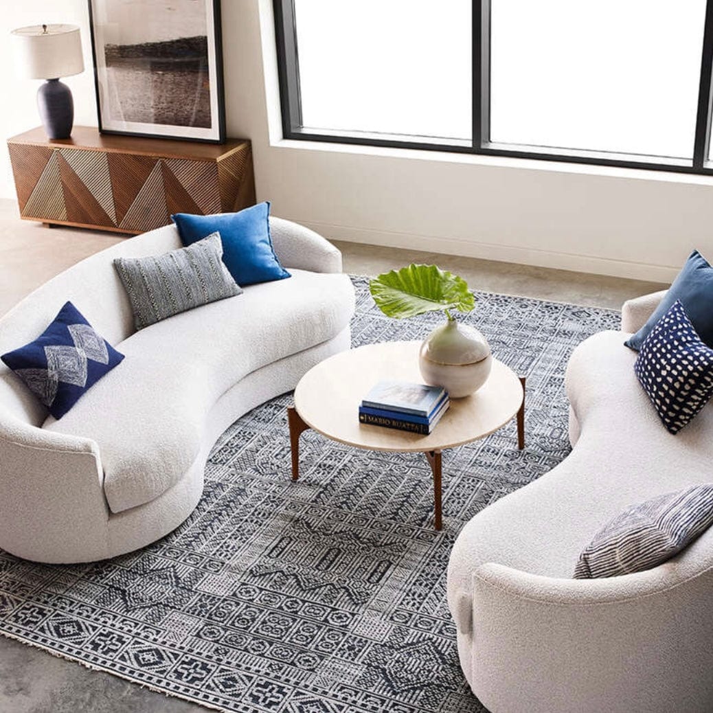 Home Atelier Wilmer Performance Boucle Curve Sofa