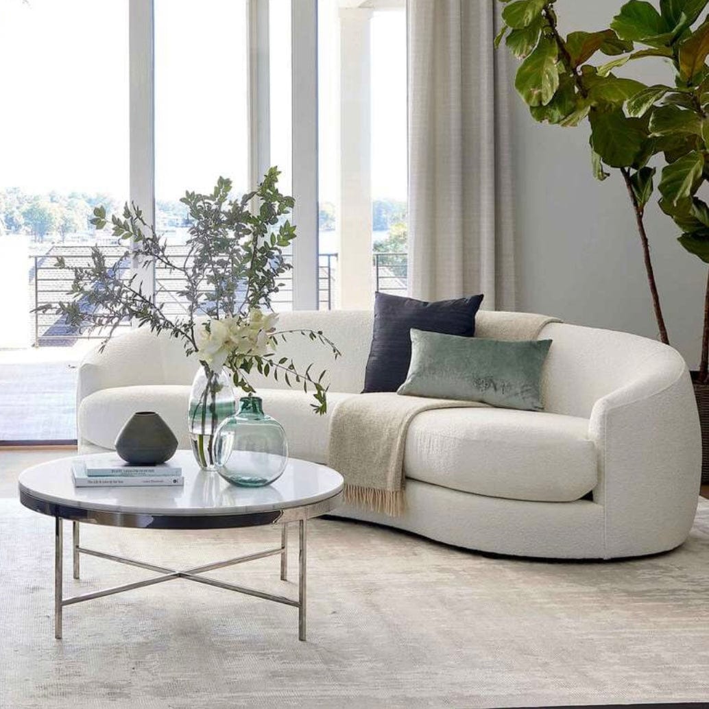 Home Atelier Wilmer Performance Boucle Curve Sofa