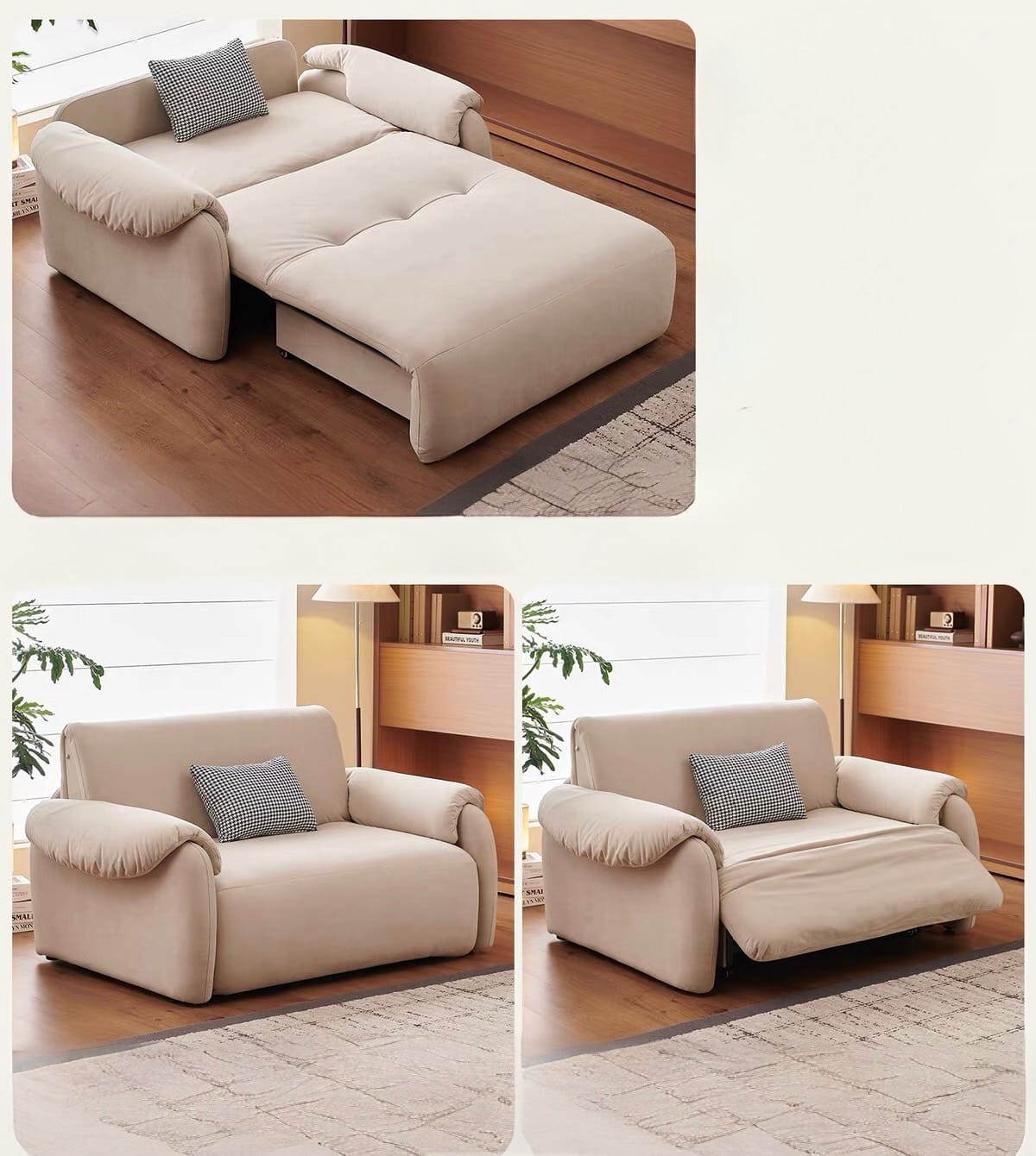 Home Atelier Winsley Scratch Resistant Electric Extendable Sofa Bed (Copy 2)
